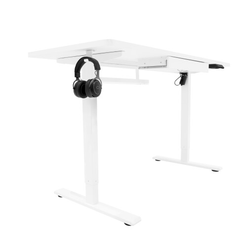 (140cm x 60cm) Electric Standing Desk With Drawer 2