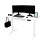 (140cm x 60cm) Electric Standing Desk With Drawer 1