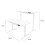 (140cm x 60cm) Electric Standing Desk With Drawer 11