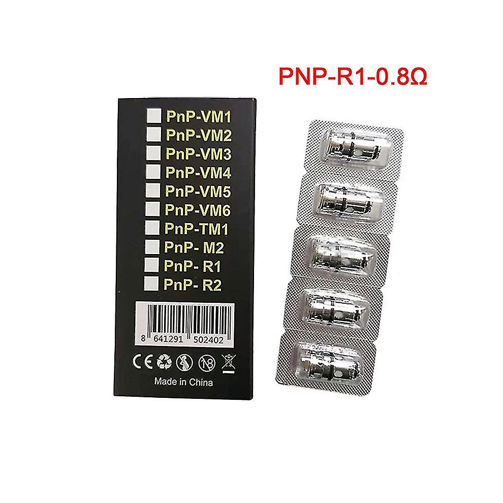 (D) 5pcs/box Voopoo Pnp Coil Vm1/vm3/vm5/r1/m2atomization Replacement Core