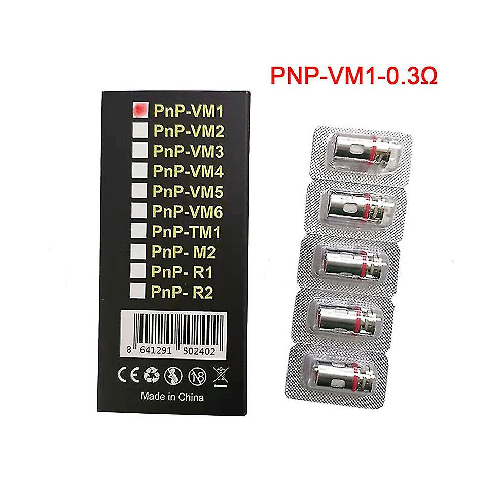 (A) 5pcs/box Voopoo Pnp Coil Vm1/vm3/vm5/r1/m2atomization Replacement Core