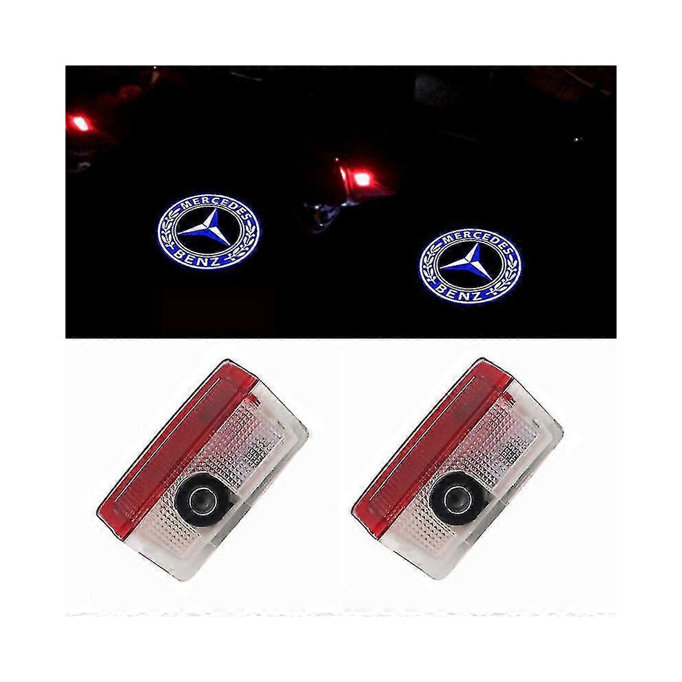 (3) 2X Car Door Led Projector For Mercedes Benz Gls/Glc/Glb/Gla/A/B/C/E- 5778930009374