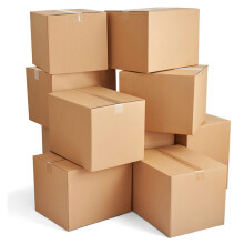 100 x 9 x 6 x 6" (229x152x152mm) Strong Single Wall Cardboard Boxes