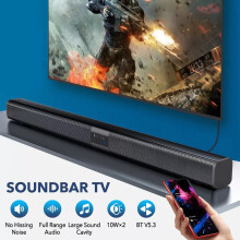 Wireless Bluetooth Sound Bar TV Soundbar Subwoofer Speaker Home Theater Gaming