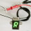 (Red) 12V Universal Motorcycle Digital LED Gear Indicator Shift Lever Sensor Display 3