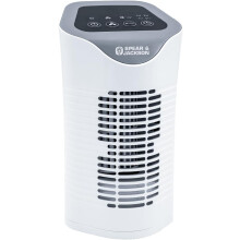 Spear & Jackson Air Purifier for Bedroom HEPA & Activated Carbon Filter, Removes 99.97% of Allergens, Dust, Pet Dander, Pollen & Smoke Ioniser