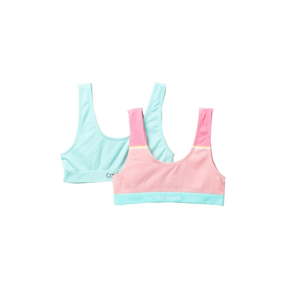 Calvin Klein Kids Girl's 2-Pack Seamless Bralette (Little Kids/Big Kid