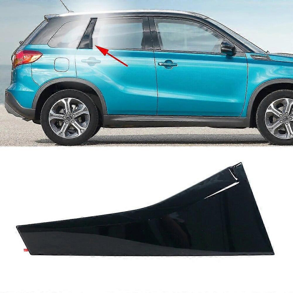 (Rear Right) Car Front Door Rear Door Pillar Trim Decoration Outer Garnish Cover For Suzuki Vitara 2016 2017 2018 2019 2020