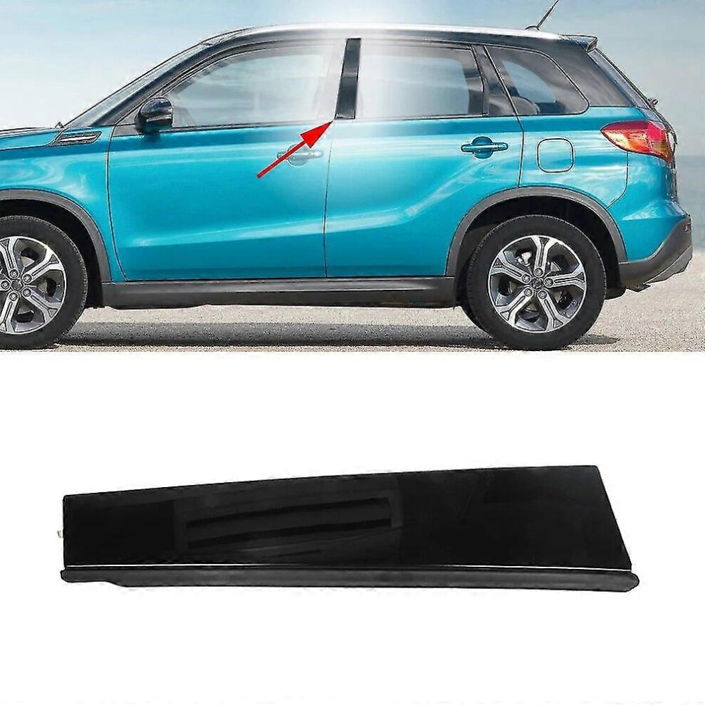 (Middle Left) Car Front Door Rear Door Pillar Trim Decoration Outer Garnish Cover For Suzuki Vitara 2016 2017 2018 2019 2020 5778930014927