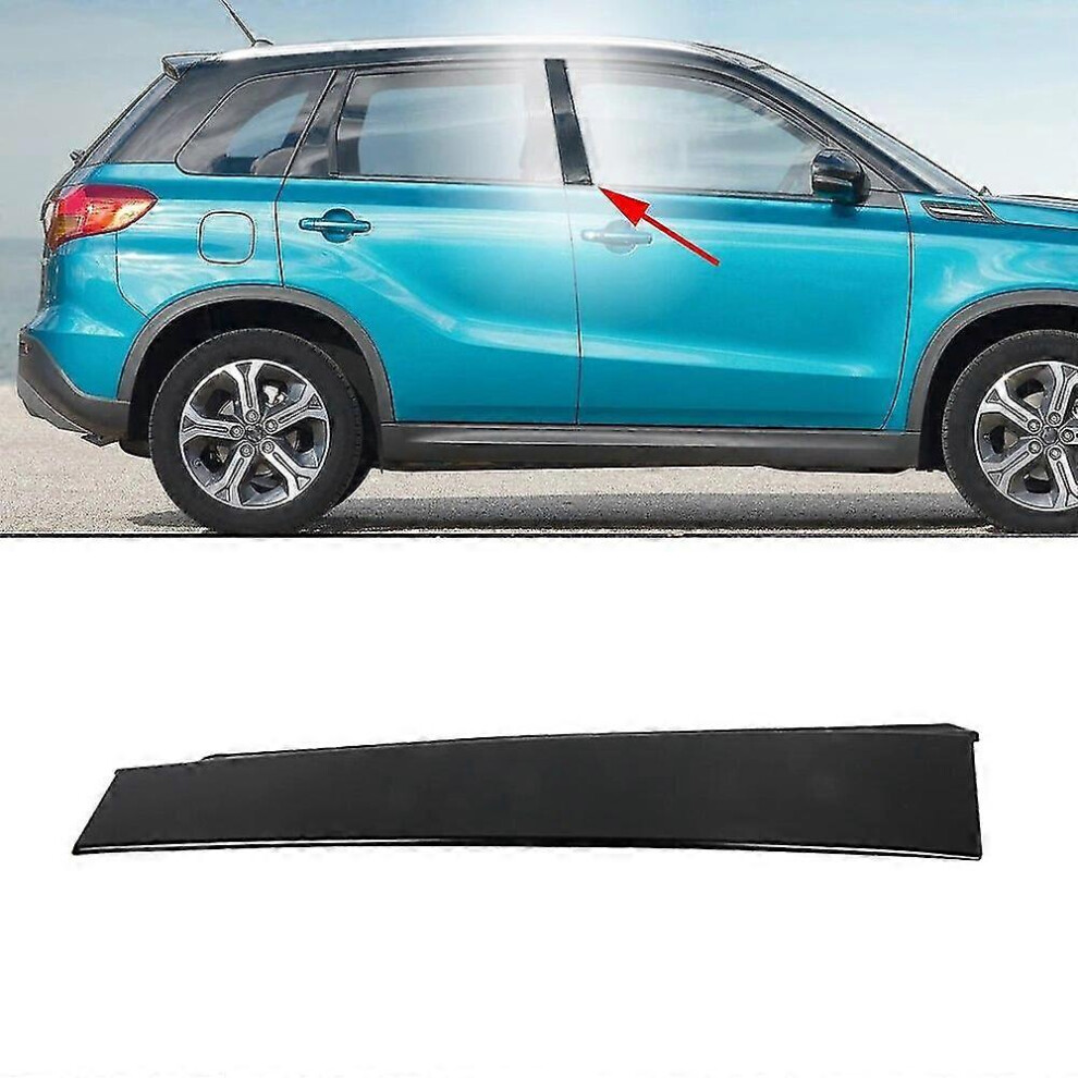 (Front Right) Car Front Door Rear Door Pillar Trim Decoration Outer Garnish Cover For Suzuki Vitara 2016 2017 2018 2019 2020 5778930014897