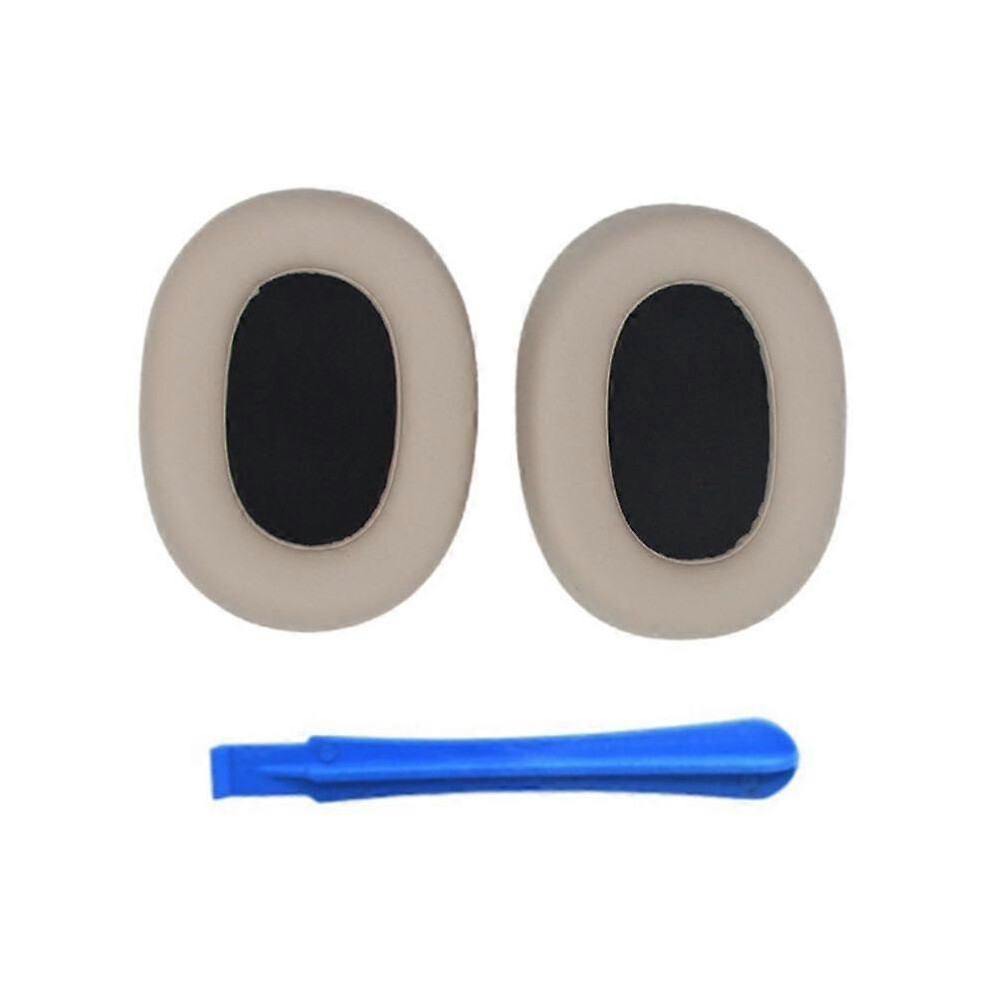 (Brown) For Jabra Elite 85H 1 Pair Headphone Earpads Replace Sponge Earmuffs With Crowbar Brown 5778930016037