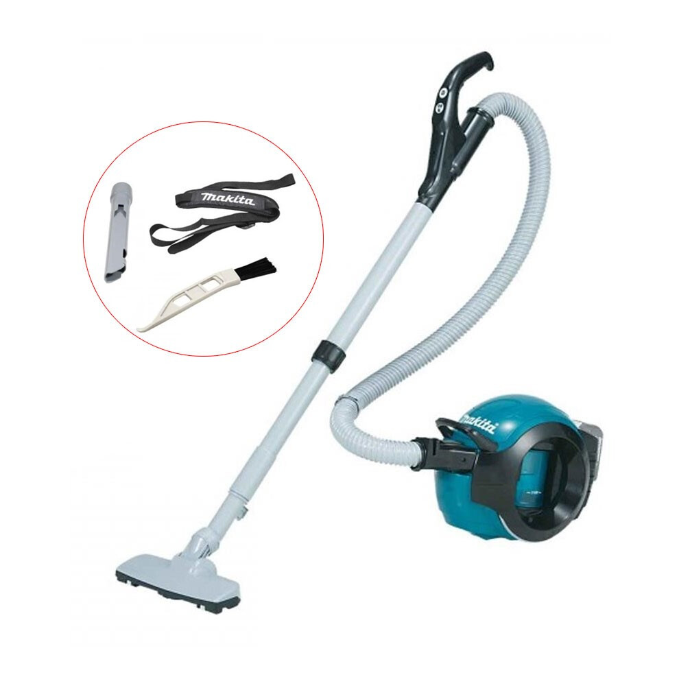 Makita Dcl501z 18V Li-Ion Lxt Brushless Cyclone Vacuum Cleaner Bare Hepa Filter