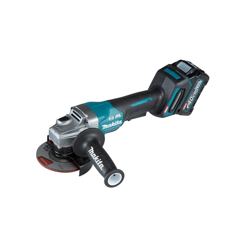 Makita Ga012gd201 Xgt 40V Max Bl Paddle Switch Grinder 115Mm 40V 2X 2.5Ah Li-Ion
