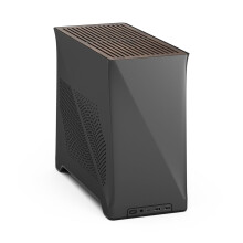 PC behuizing - FRACTAL DESIGN - Era 2 Charcoal - m-ITX, 2 ventilatoren 120mm, USB3.1 Type C, PCIe 4.0 riser kaart