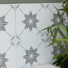 WallPops Self Adhesive Vinyl Wall Tiles SOLIS - Pack Of 12 Tiles (0.28sqm)