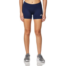 adidas Women's 4 Inch Shorts Team Navy Blue/White Medium