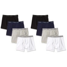 Calvin Klein Barn Killar Modern Cotton Boxer Brief Underwear 8-Pack, Baspack, Liten
