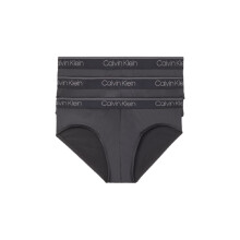 Calvin Klein Men's Micro Stretch 3-Pack Brief 3 Black L