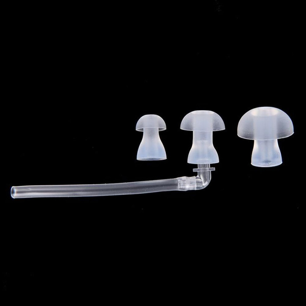 1 Set Universal Hearing Aid Accessory Eartips Earplugs Ear Plug Tube S M L
