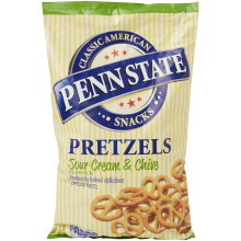 Penn State Sour Cream And Chive Pretzels 650gm