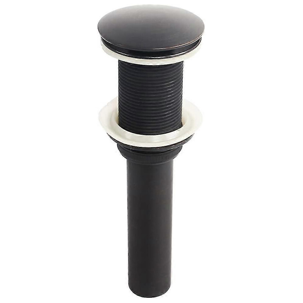 (As show, One size) one-slot basin sink faucet push pop-up click clack maker stopper stopper no overflow made (black)-image-OPC-PG5PJSF-NEW