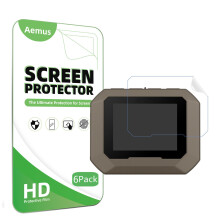 Ochraniacz ekranu Aemus kompatybilny z chronografem Garmin Xero C1 Pro (6 szt.) Folia ochronna HD PET