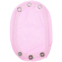 (Pink, One size) Infant Boy Jumpsuits Extender Baby Bodysuit Extender Toddler Romper Snap Extender