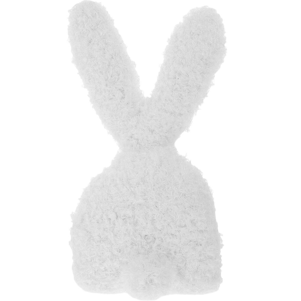 Kricely (, One Size) Cute Plush Rabbit Stuffed Bunny Doll Cartoon Plush Bunny Comfortable Stuffed Animal White