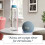 Amazon Amazon Echo Dot 4th Gen Smart Speaker with Clock & Alexa - White 4