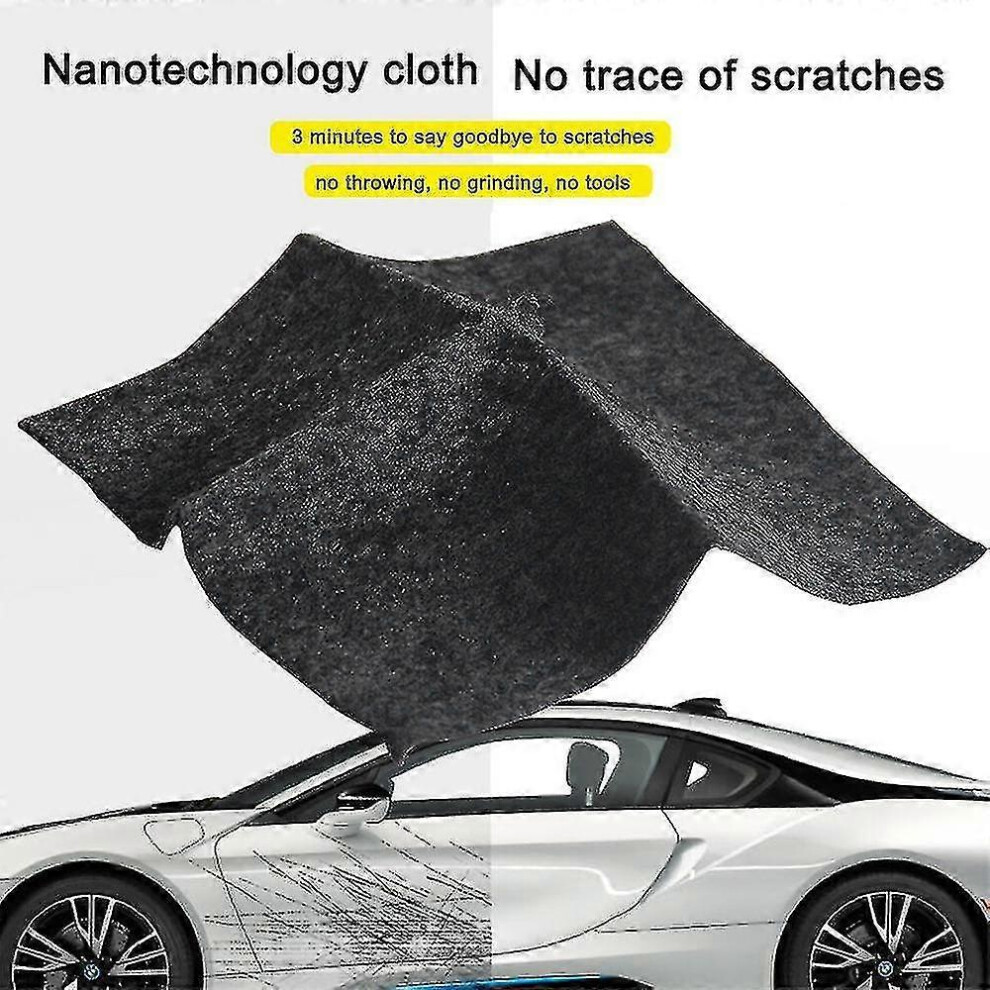 Kikidex (As Show, One Size) Car Scratch Remover Nano Sparkle Magic Scratch Remover Cloth Scratch Eraser