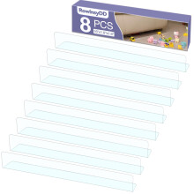 RowinsyDD 8-pak leget?jsblokering til m?bler Klar under sofablokering Stop ting under sofa eller seng 16"""" L x 1,6"""" H Justerbar mellemrumskofang
