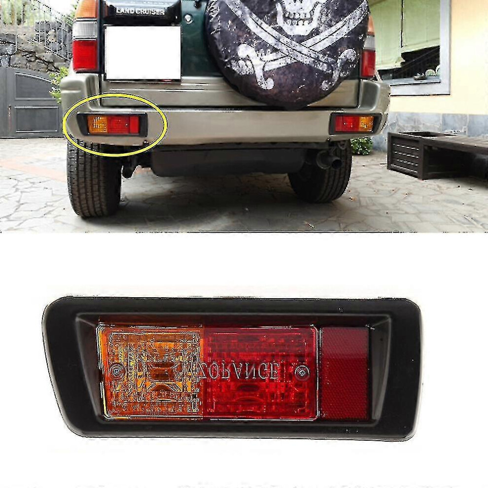 (L) Rear Bumper For Toyota Land Cruiser Lc90 3400 Fj90 Fj95 2700 1996-2003 Rear Fog Lamp Turn Signal 81560-60440 Light 5014561666495