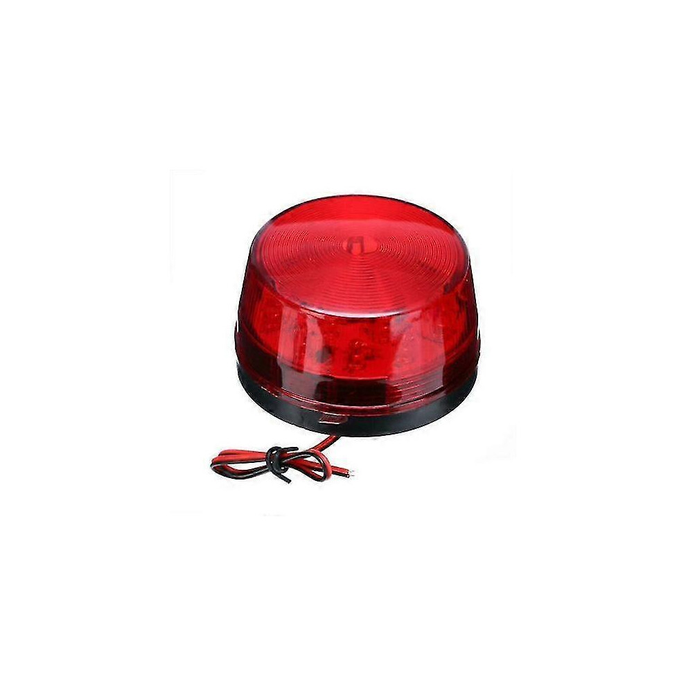 () Led Strobe Beacon Emergency Alarm Warning Flashing 12V Signal Lamp Red/Light 5014561666662
