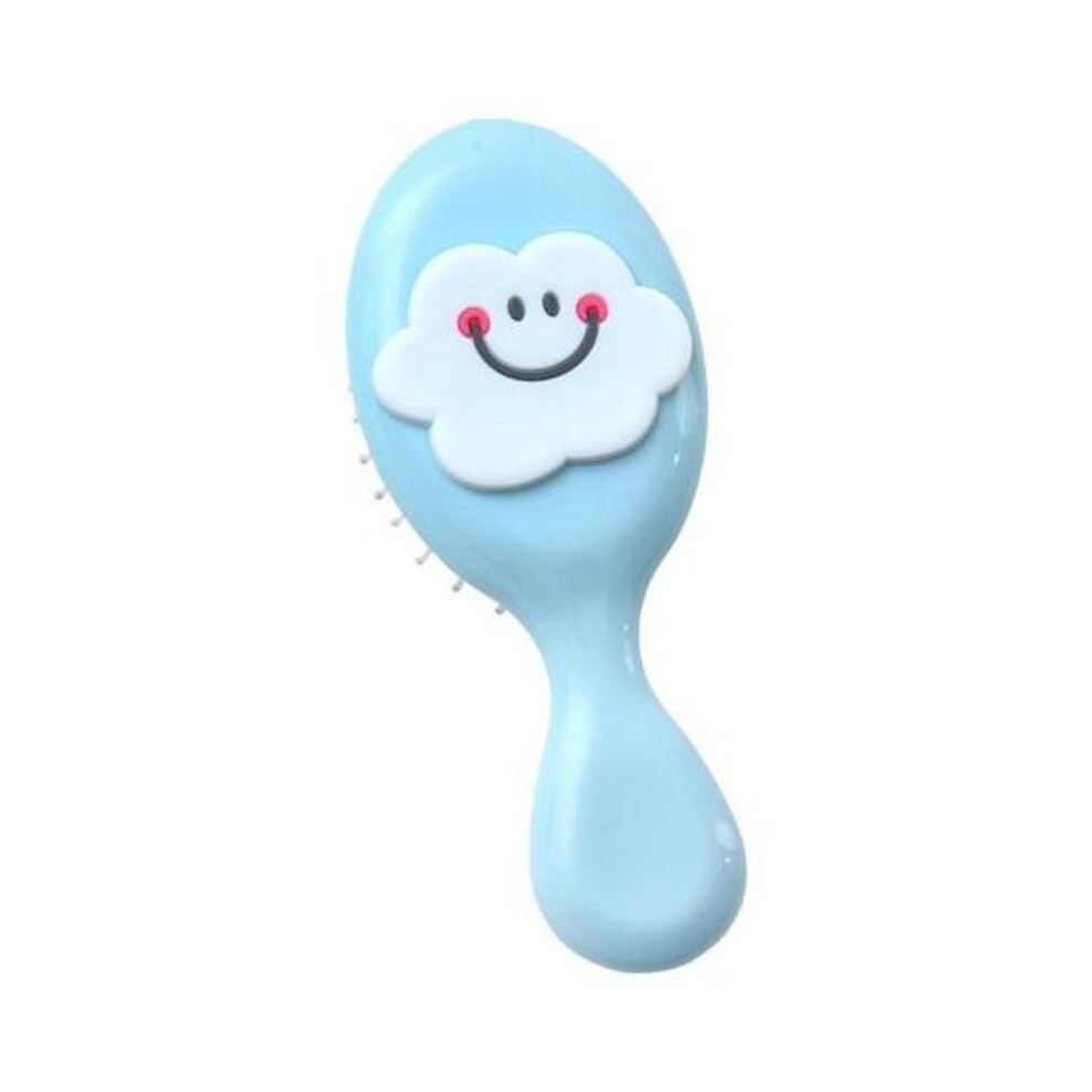 (J) Girls Mini Hair Brush Soft Bristles Scalp Massage Cartoon Vegetable Animal Portable Hair Detangling Styling Comb Kids Hairdressing Tools Birthday Gift