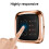 (silver, for fitbit sense) Screen Protector Case For Fitbit Versa 2 Versa 3 Versa Lite 7 Colors TPU Soft Cover Smart Watch Case Scratch-resistant Accessory 3
