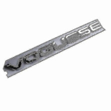 (VOGUESE Chrome) 3d Abs Black Car Trunk Evoque Logo Velar Badge Vogue Se Letters Emblem For Range Rover Sport L322 L320 L494 Sticker Accessories Kb