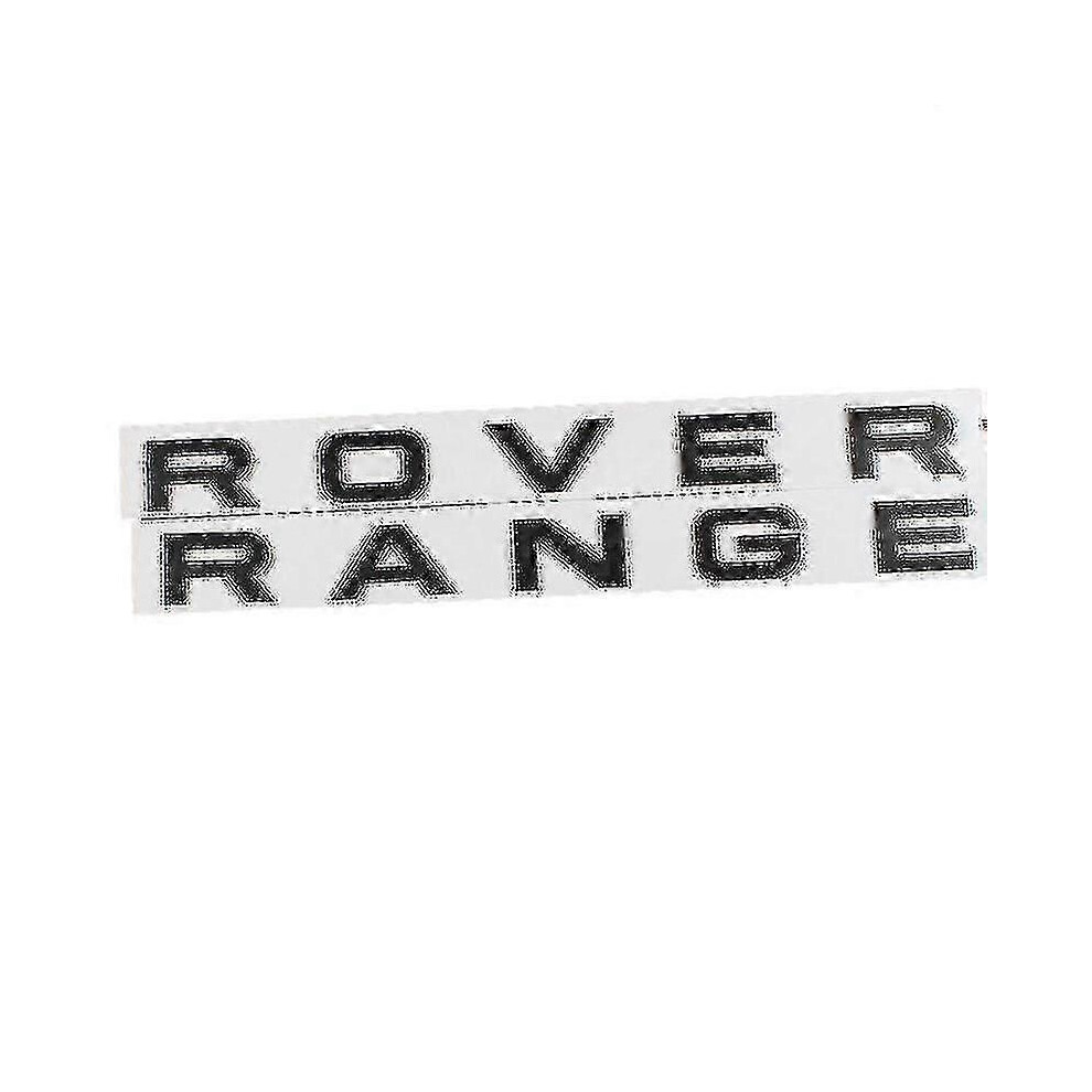 (Rr Matt ) 3D Abs Car Trunk Evoque Logo Velar Badge Vogue Se Letters Emblem For Range Rover Sport L322 L320 L494 Sticker Accessories Kb Black 5014561676579
