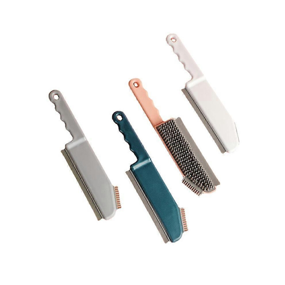 3-In-1 Brush Squeegee Soft Glue Sink Counter Bathroom Wall Brush Dishwasher Safe Multi-FunctionWhite, Blue, Gray, Pink4Pcs)-image-OPC-PG5Q5RJ-NEW