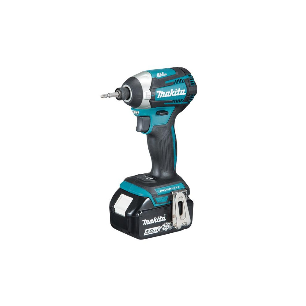 Makita DTD154RTJ  Brushless Impact Driver 18V 2 x 5.0Ah Li-ion Batteries MAKDTD154RTJ
