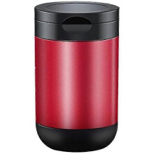 Car Ashtray Rack, Car Ashtray with Ashtray Rack with Deodorant Cover Universal Portable Car Red (1Pcs)