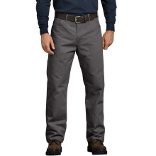 Dickies Men's Relaxed Fit Straight-Leg Duck Carpenter Jean Big  Slate  46W x 30L