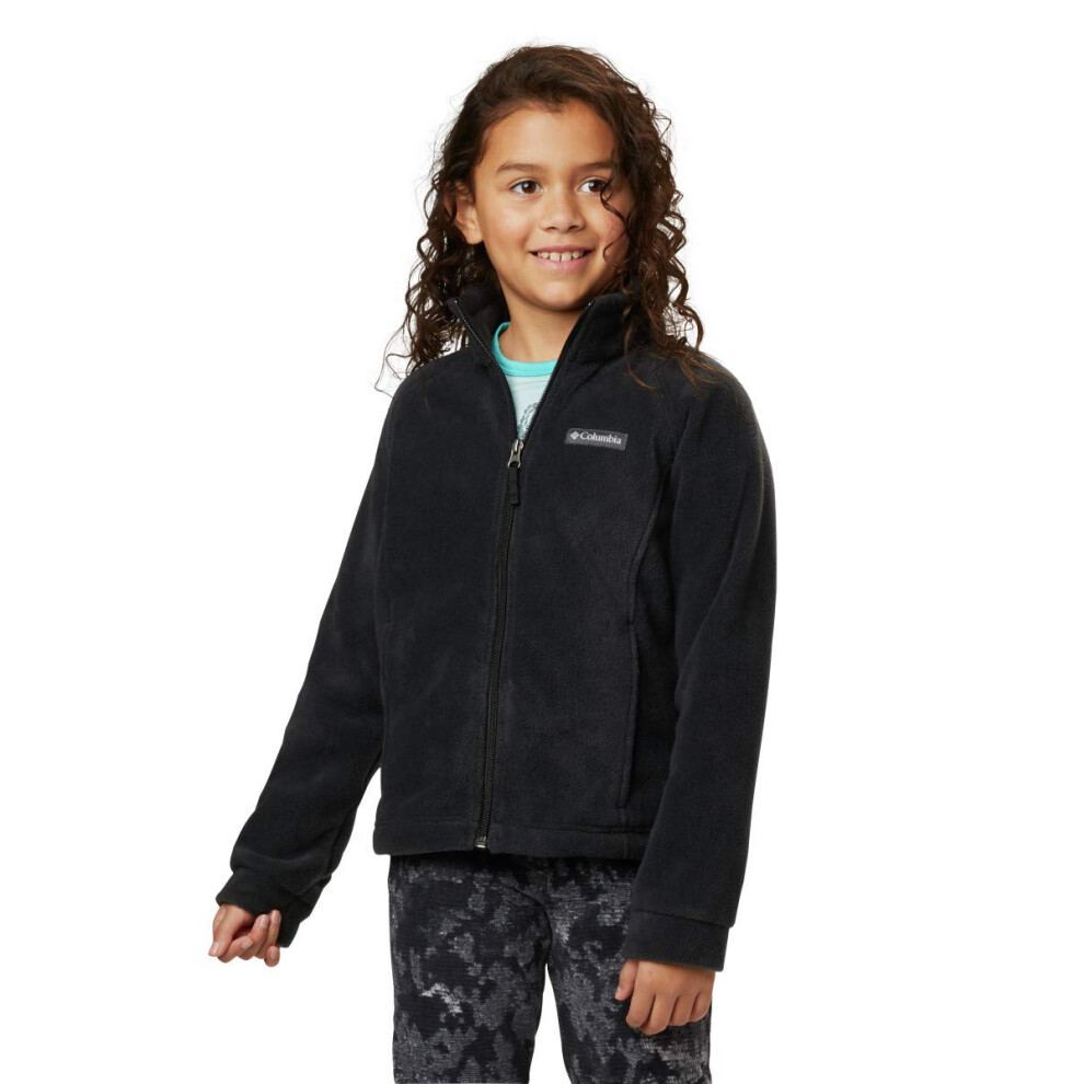 Columbia unisex-baby Benton Springs Fleece Jacket Black 3T