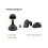Tragbarer 1D/2D Wireless Barcode-Leser Schwarz - LED-Scanner 5