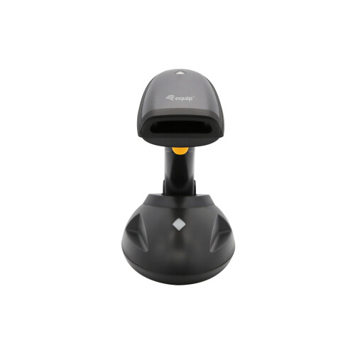Tragbarer 1D/2D Wireless Barcode-Leser Schwarz - LED-Scanner 1