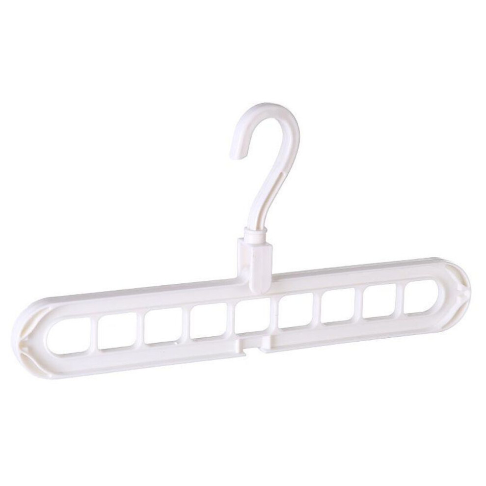 (white) Magic Hanger with 9 Holes and 360 Rotation