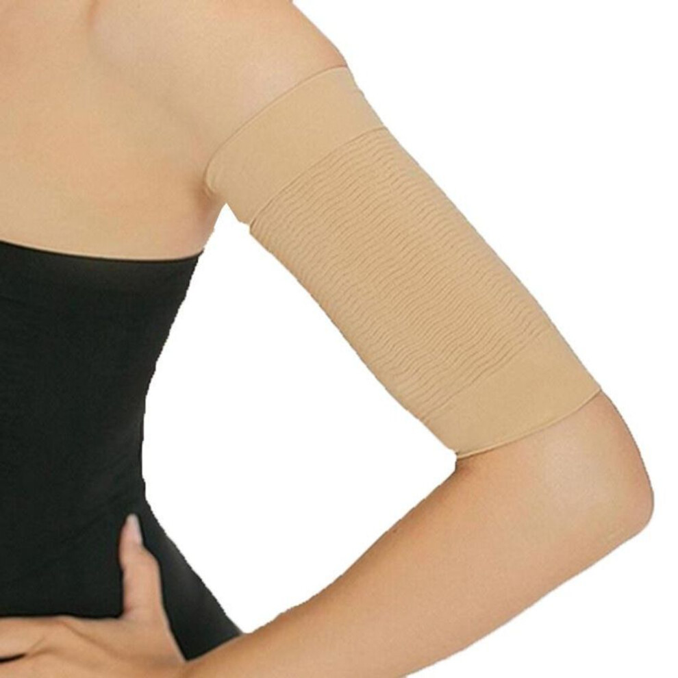 (beige, L) M/L Women Shaper Weight Loss Thin Legs Thin Arm Calorie Off Fat Buster Slimmer Wrap Belt