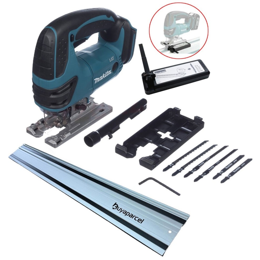 Makita DJV180Z 18v Top Handle Jigsaw LXT Lithium Cordless + BAP 1.5m Guide Rail