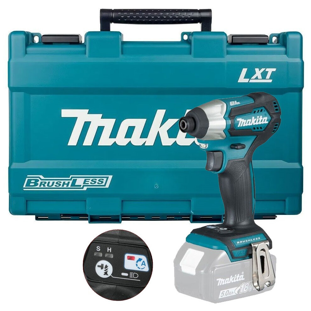 Makita DTD155Z 18v Blue Cordless Brushless Impact Driver + Assist Mode + Case