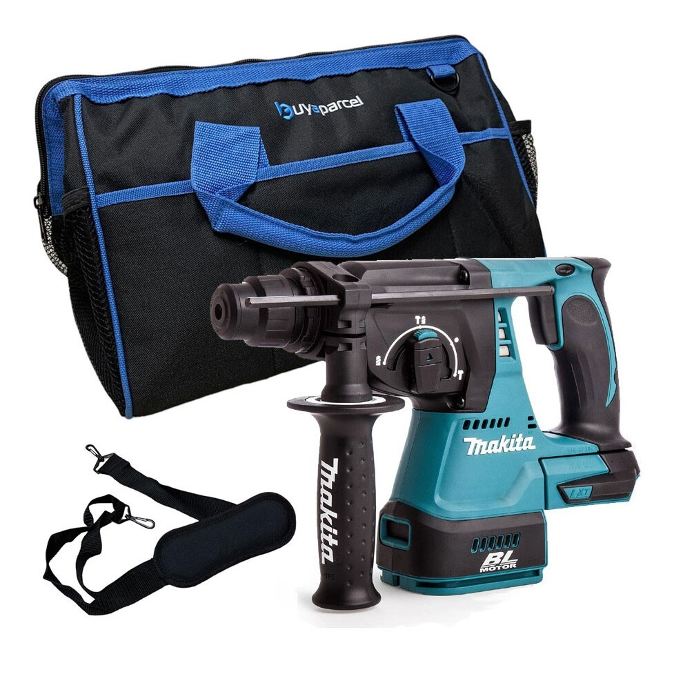 Makita DHR242Z 18V LXT Lithium 3 Mode 3KG SDS Rotary Hammer Drill Brushless +Bag