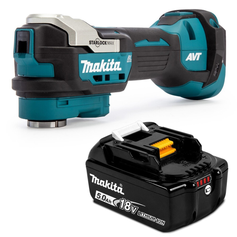 Makita DTM52Z 18v LXT Brushless Multi Tool Starlock Keyless Blade + BL1850